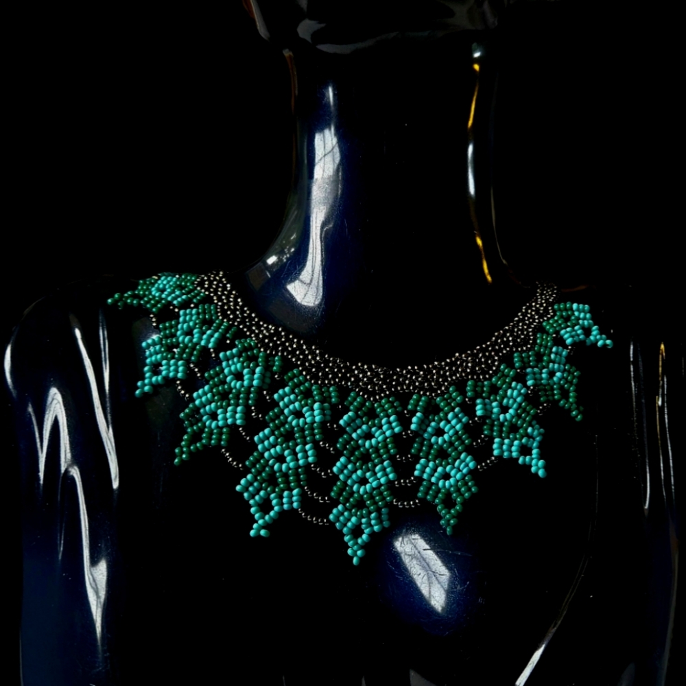 Handmade beaded necklace